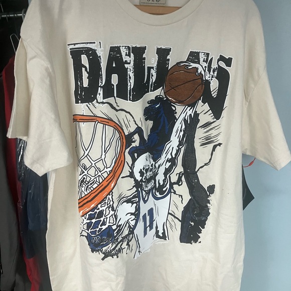 Brand X dallas mavericks hip hop graphic nba basketball design shirt size XL nWT - Picture 11 of 13